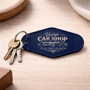 Custom Vintage Motel Keychains