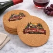 Custom Cork Coasters | https://www.bestnamebadges.com