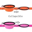Custom Collapsible Silicone Pet Bowls | https://www.bestnamebadges.com
