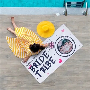 Full Color Premium Beach Towel - 30 X 60 Inch