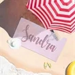 Full Color Premium Beach Towel - 30 X 60 Inch | https://www.bestnamebadges.com