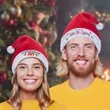 Holiday Christmas Santa Hat | https://www.bestnamebadges.com