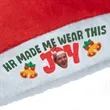 Holiday Christmas Santa Hat | https://www.bestnamebadges.com