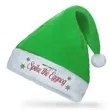 Holiday Christmas Santa Hat | https://www.bestnamebadges.com