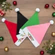 Holiday Christmas Santa Hat | https://www.bestnamebadges.com