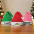 Holiday Christmas Santa Hat | https://www.bestnamebadges.com