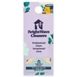 10.5" X 4.25" Door Hanger With Slits For Business Card | https://www.bestnamebadges.com