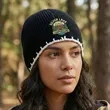 Custom Cuffless Beanies | https://www.bestnamebadges.com