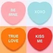 Custom Candy Heart Stress Balls | https://www.bestnamebadges.com