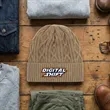 Custom Cable Knit Beanies | https://www.bestnamebadges.com