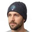 Custom Cable Knit Beanies | https://www.bestnamebadges.com