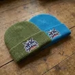 Custom Waffle Cuffed Beanies | https://www.bestnamebadges.com