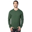 Threadfast Apparel Unisex Ultimate CVC Long-Sleeve T-Shirt | https://www.bestnamebadges.com