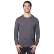 Threadfast Apparel Unisex Ultimate CVC Long-Sleeve T-Shirt | https://www.bestnamebadges.com