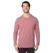 Threadfast Apparel Unisex Ultimate CVC Long-Sleeve T-Shirt | https://www.bestnamebadges.com