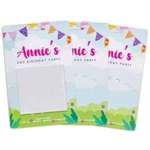 2" Square X 1 Button Packs