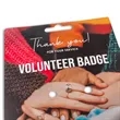3" Square X 1 Button Packs | https://www.bestnamebadges.com