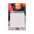 3" Square X 1 Button Packs | https://www.bestnamebadges.com