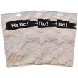 3" Square X 1 Button Packs | https://www.bestnamebadges.com