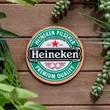 3.75 Inch Round Cork Back Photo Coasters | https://www.bestnamebadges.com