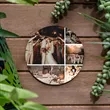 3.75 Inch Round Cork Back Photo Coasters | https://www.bestnamebadges.com