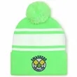 Custom Two-Tone Knit Pom Beanies | https://www.bestnamebadges.com