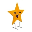 Star Shaped Backdrop | https://www.bestnamebadges.com