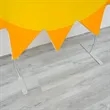 Sun Shaped Backdrop | https://www.bestnamebadges.com