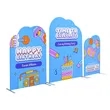 Cloud Shaped Backdrop Kit | https://www.bestnamebadges.com