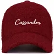 Custom Plush Baseball Hats | https://www.bestnamebadges.com