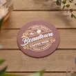 Pulpboard Coasters - 4" Round | https://www.bestnamebadges.com