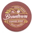 Pulpboard Coasters - 4" Round | https://www.bestnamebadges.com
