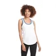 Next Level Apparel Ladies' Ideal Colorblock Racerback Tank | https://www.bestnamebadges.com