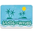 Pulpboard Coasters - 3 7/8" X 5 3/8" Rectangle | https://www.bestnamebadges.com