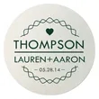 Paper Coasters - 3.5" Round | https://www.bestnamebadges.com