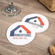Paper Coasters - 3.5" Round | https://www.bestnamebadges.com