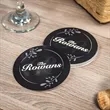 Paper Coasters - 3.5" Round | https://www.bestnamebadges.com