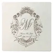 Paper Coasters - 3.5" Square | https://www.bestnamebadges.com