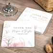 Paper Coasters - 4" Square | https://www.bestnamebadges.com
