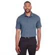 Puma Golf Men's Icon Heather Polo | https://www.bestnamebadges.com
