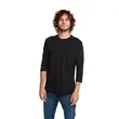 Next Level Apparel Unisex CVC 3/4 Sleeve Raglan Baseball ... | https://www.bestnamebadges.com