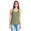Next Level Apparel Ladies' Gathered Racerback Tank | https://www.bestnamebadges.com