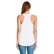 Next Level Apparel Ladies' Gathered Racerback Tank | https://www.bestnamebadges.com
