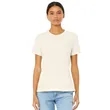 Bella + Canvas Ladies' Relaxed Heather CVC Short-Sleeve T... | https://www.bestnamebadges.com