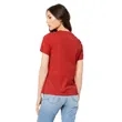 Bella + Canvas Ladies' Relaxed Heather CVC Short-Sleeve T... | https://www.bestnamebadges.com