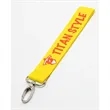 Custom Wrist Lanyard Keychains | https://www.bestnamebadges.com