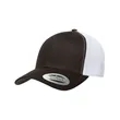 Yupoong Adult Retro Trucker Cap | https://www.bestnamebadges.com