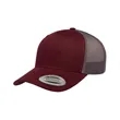 Yupoong Adult Retro Trucker Cap | https://www.bestnamebadges.com