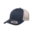 Yupoong Adult Retro Trucker Cap | https://www.bestnamebadges.com