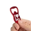 Bell Shaped Bottle Opener | https://www.bestnamebadges.com